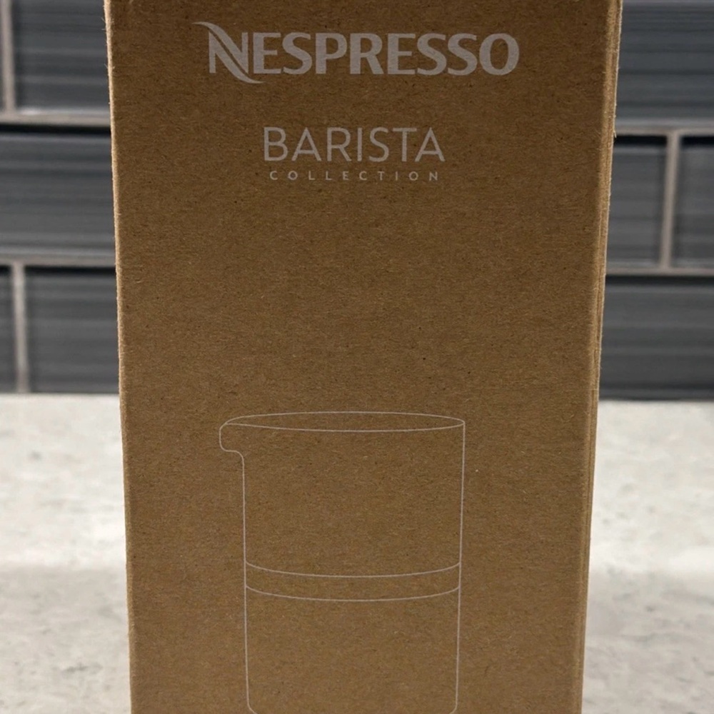 Nespresso Barista Collection Stackable Serving Set New Sugar Bowl Milk/Cream - Picture 5 of 7